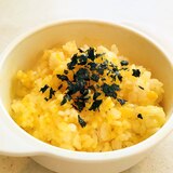 シリコンスチーマーで簡単！子供用カボチャご飯